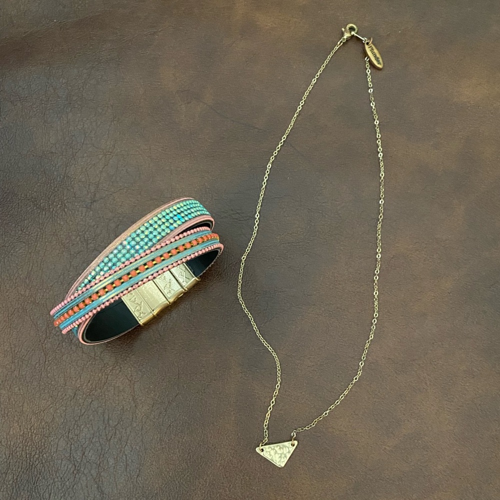 Plunder necklace and bracelet